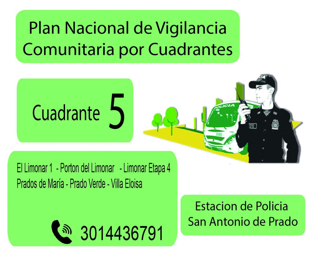 Cuadrante # 5 Estacion Policia De San Antonio De Prado