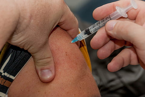 En Medellin estan vacunando con la influenza