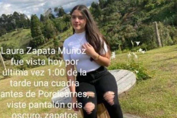¡Su Familia La Busca! Laura Zapata Muñoz Se Encuentra Desaparecida.