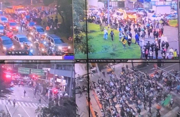 Medellín Rechaza Actos Vandálicos Durante La Jornada De Movilizaciones Ciudadanas De Este Martes.