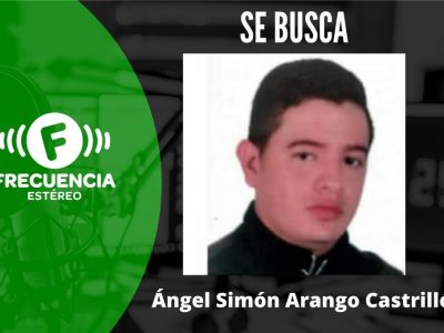 Máxima Difusión, ¡ayúdanos A Encontrarlo! Se Busca A Ángel Simón Arango Castrillón, ¡se Encuentra Desaparecido!