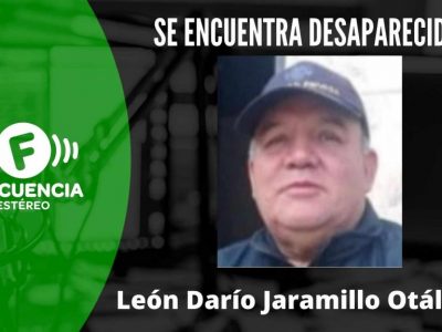 León Darío Jaramillo Otálvaro Se Encuentra Desaparecido, Su Familia Lo Busca.
